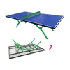 New Style Waterproof SMC Material Factory Price Top Quality Table Tennis Tables Outdoor Rainbow Leg Ping Pong Table