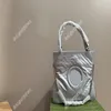 TZ Classic Designer Torba Mała śmieci duża pojemność metalowy sprzęt Srebrny Łańcuch Kołyskowy TOPES Kobiety torebki na ramię Fashi1772