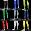 Sports Socks New Men's Non-Slip Soccer Socks Breathable Knee High Towel Bottom Cycling Hiking Sports Training Long Football Socks YQ240126