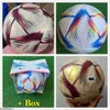 Nouveau ballon de football de la Coupe du monde 2022 taille 5 de haute qualité, joli match de football, expédiez les ballons sans boîte à air P0VQ
