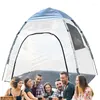 Tents And Shelters Large Plant Growing Tent Transparent PVC Flower Sun Room Sunshine Leisure House Single Person Outdoor Camping Cover