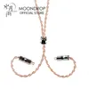 Tillbehör Moondrop Line T 6N Single Crystal Copper 196Core Litz 0,78 mm 2PIN -struktur Earphone Upgrade Cable