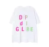 디자이너 갤러리 남성 T 셔츠 셔츠 셔츠 여성 Tshirts 그래픽 티 핸드 페인트 인스 스플래시 레터 라운드 목 티셔츠 의류 EUR SIZE S-XL