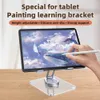 Tablet PC Stands Universal Tablet Holder Mount Stand Transparent Acrylic Foldble Tablet Stand Justerbar Non-Slip Desktop Tablet Support Bracket YQ240125