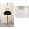 Ropa de dormir para mujer para mujer 1950s Vintage Tulle Petticoat Adultos Ballet Danza Falda de burbuja sólida