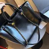 Designer-Tasche Europa und der US-Stil hochwertiger Sinn mit großer Kapazitätsbeutel Frauen 2024 Neue Mode-Handtaschen-Umhängetasche Kette Diagonalbeutel