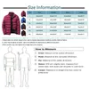 2023 Winter Warme Packbare Jacke Puffer Licht Herren Parkas Mantel Stepp Gepolsterte Oberbekleidung Strickjacke Männlichen Streetwear Kleidung 240119