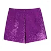 Shorts femininos confortáveis poliéster super curto plissado cintura alta plissado bowknot feminino primavera/outono mini saia para festa