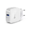 Chargeur de téléphone portable Qc3.0 Pain de charge rapide Norme européenne et américaine 18W Charge USB Charge rapide Petit appareil électroménager