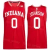 College Indiana Hoosiers Basketball 0 Xavier Johnson Jersey Woman Youth Man 1 Kelel Ware 5 Malik Reneau 32 Trey Galloway 2 Gabe Cupps 21 Mackenzie Mgbako University