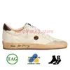 Femmes Hommes Low OG Fashion Ball Star Designer Casual Chaussures Italie Marque Daim Cuir Baskets À La Main Or Glitter Luxe Mocassins Baskets Supérieures Argent Vintage