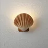 Wall Lamp Colorful Outdoor Waterproof Light Villa El Front Desk Background Multi-Color Shell Shape LED