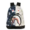 Дизайнерская сумка, новый рюкзак с мультяшным рисунком цвета акулы для мальчиков и девочек, сумка Ape Bag Shark Sport