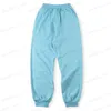 Calças masculinas vertabrae sweatpants moda americana high street vintage solto 1 1 calças casuais masculinas e femininas t240126