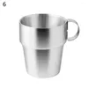 ギフトステンレススチールヨーロッパスタイルの水筒のために小柄な持ち運びが簡単なマグカップ
