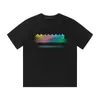 Trapstar Rainbow Letter Gradiënt Handdoekborduurwerk T-shirt met korte mouwen Sport-casual shorts