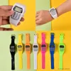 Calculators 2 In1 Digital Student Exam Special Calculator Watch Children Electronic Watch Time Calculator New Watch Mini Calculator Fashion