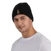 Berets Baldur's Gate 3 Laezel Classic Merch Warme Strickmütze für Unisex, gestrickte Totenkopfmütze, Spielcharaktere, Motorhaube