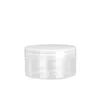 Opslagflessen Dia.92mm Cosmetische Container Plastic PET Make-up Zalfpotje Met Schroefdop 200 ML Transparante Gezichtsmasker Verpakkingsdoos