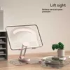 Tablet PC Stands Tablet Stand Phone Holder Acrylic Transparent Lazy Bracket Office Desktop Shelf för MacBook Folding Stand YQ240125