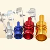 M Size Blow Off Valve Noise Turbo Sound Whistle Simulator Muffler Tip Car Accessories Exhaust Pipe Sound Whistle6642856