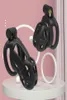 NXY Device New Upgrade Cobra Male with Arc Shaped 4 Rings Resin Cock Cage Belt Penis Lock Sex Toys for Men12214115725