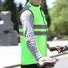 Wosawe mulheres reflexivo ciclismo colete sólido tecido roupas esportivas homens ciclismo blusão repelente de água à prova de vento mtb bicicleta jaqueta 240123