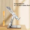 Tablet PC Stand Metal Tablet State Tablette Suborte Supporto portatile Portable Portable per Kindle Air Pro 12 Pad Accessori YQ240125