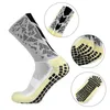 Sports Socks New Camo Outdoor Sports Breattable Sweat-Wicking Soccer Socks Competition Training Non Slip Silicone Football Socks YQ240126