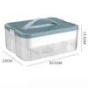 2 Layer Bouwstenen Opbergdoos Voor Kinderen Verstelbare LegoCompatibel Container Plastic Met Handvat Raster Speelgoed Organizer 240125