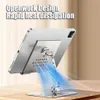 ПК ПК на стойке Outmix Tablet Stand Desktop Регулируемый складной держатель для Mi Pad 4 Samsung iPad Pro Air Mini 12.9 10.2 10.9 Поддержка поддержки YQ240125