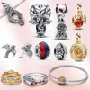 New Charm Throne Bead Dragon Herocross Fit Original Sier Bracelet For Women Winter Is Approaching Gift