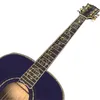 2023 43 JUBMO J200 Series Sky Blue Painted Acoustic Guitar