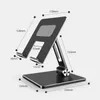 Tablet PC-standaarden Tablet PC-standaarden Tabletstandaard Aluminium verstelbare standaard Bureau Opvouwbare houder Dock voor IPad Pro 12.9 11 10.2 Air Mini 2020 YQ240125