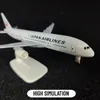 Maßstab 1:250, Nachbildung eines Metallflugzeugmodells der Japan Airlines B787, Luftfahrt-Dekoration, Miniatur-Kunstsammlung, Spielzeug für Kinder und Jungen, 240118