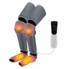 Elektryczna noga masażer ciśnienia powietrza stereo Masaż terapii sprzyjanie zmęczeniu mięśni łydki 240122