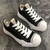 Maison Mihara Yasuhiro Sole Canvas Shoes 남자 발가락 모자 Mmy 신발 여자