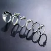 Bant halkaları merhaba adam 6pcs/set karışık yin yang figürü kelebek mantar kalp kağıt clip ring kadınlar klasik vintage parti takı 240125