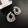 Boucles d'oreilles Funmode Dubai cubique Zircon pour femmes accessoires mode féminine lourd CZ boucle d'oreille en gros FE273