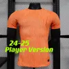 24 25 Países Bajos MEMPHIS camiseta de fútbol 23 24 Holanda camiseta del club DE JONG VIRGIL DUMFRIES BERGVIJN Camisa 2024 KLAASSEN BLIND DE LIGT hombres niños kit camiseta de fútbol