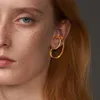 Charm Enfashion Unregelmäßige Linie Ohrringe für Frauen Gold Farbe Kein Piercing Ohr Manschette 2020 Mode Schmuck Freunde Geschenke Kolczyki E1206