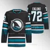 48 Tomas Hertl 2024 상어 Cali Fin Thind Jersey Anthony Duclair Mackenzie Blackwood Jeffrey Sasha Chmelevski Logan Couture Alexander Barabanov Hoffman Granlund