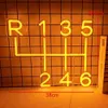 LED Neon Sign Car Gearbox Neon Sign Personlig LED Neon Garage Automotive Repact Shop Wall Decor Bar Party Club Laminous Lamp Neon Lights YQ240126