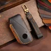 Luxury Car Key Case Cover 3 Button Leather for BMW i7 X7 G07 LCI iX I20 X1 U11 7 Series G70 G09 XM U06 G81 Energy 2023