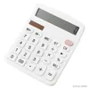 Kalkulatory kalkulator biurowy Dokładny przenośny bateria zasilana baterią jasny kolor 12-cyfrowy kalkulator słoneczny dom
