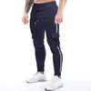 Männer Hosen 2024 Mode Männer Turnhallen Reine Farbe Jogger Fitness Casual Lange Workout Dünne Jogginghose Jogger Trainingsanzug Hosen