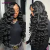 38 40 Inch Loose Deep Wave Human Hair Bundles With 44 55 66 HD Lace Closure Brazilian Hair Weave Bundles With Closure Frontal 240118