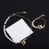 Luxury Designer Jewelry Charm Bracelets Jewlery for Women Necklace Popular Pearl and Necklaces Wedding Gifts No Box 5F88