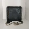 2021 High quality women silver chain bag Crossbody handbags purses crocodile style flap SUNSET WALLET shoulder bags fashion handba260I