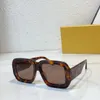 Óculos de sol quadrados grandes tartaruga marrom feminino óculos grandes sonnenbrille tons sunnies gafas de sol uv400 com caixa